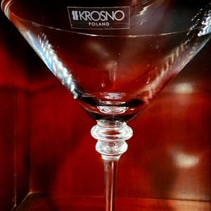 Krosno martini glasses (pair)